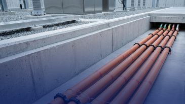 Cable layed